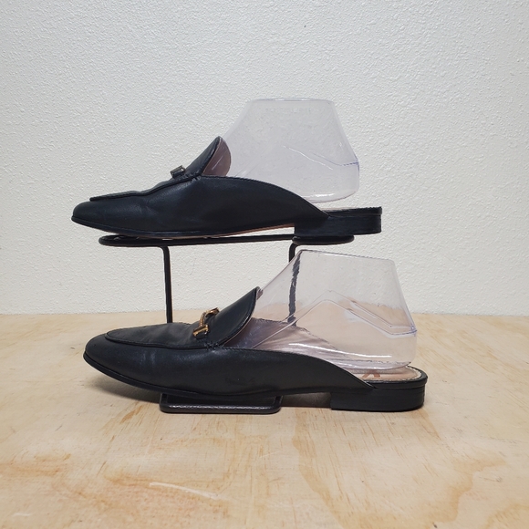 Sam Edelman Black Leather Slip-on Loafers Size 8M - Picture 8 of 10